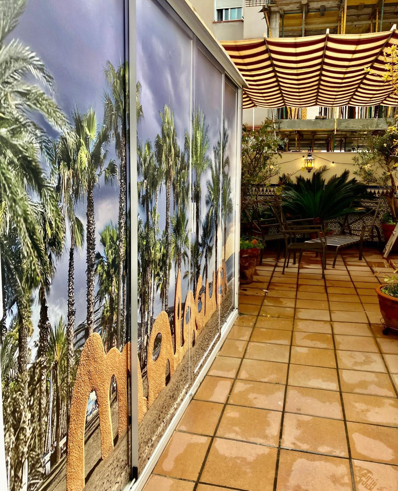 Maravilloso Apartamento Centrico De 70M2, Jardin Propio 40M2 Con Piscina Para Ninos Y Parking Opcional Malaga Zewnętrze zdjęcie